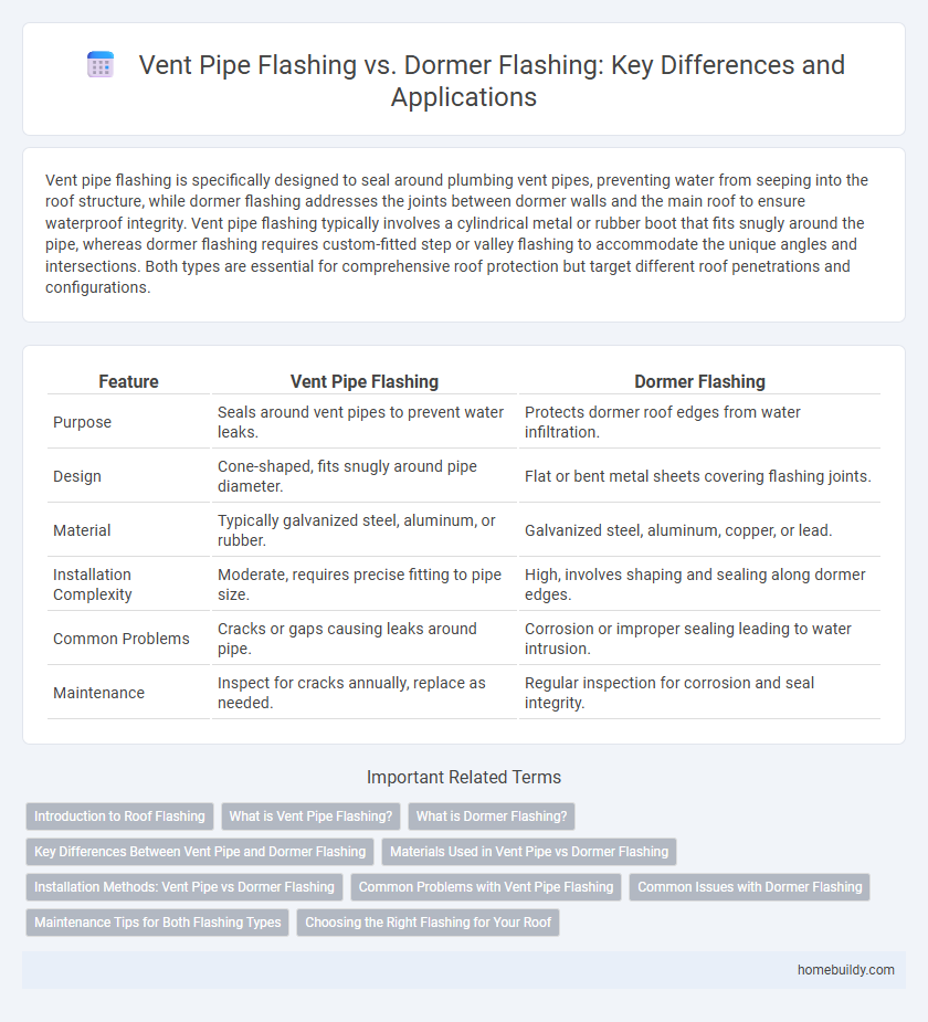 Vent Pipe Flashing vs. Dormer Flashing: Key Differences and Applications