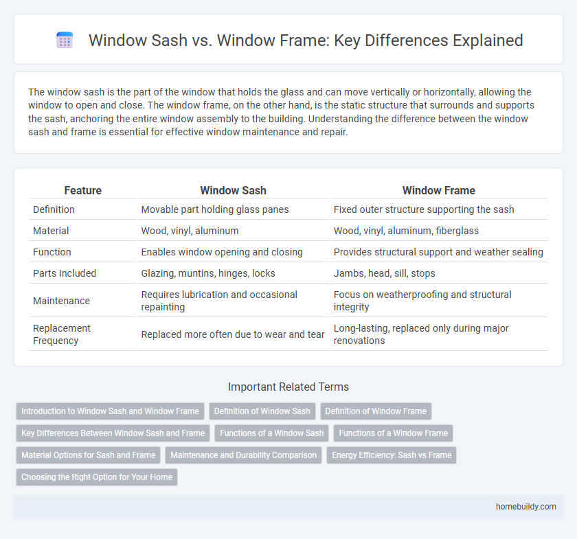 Window Sash vs. Window Frame: Key Differences Explained