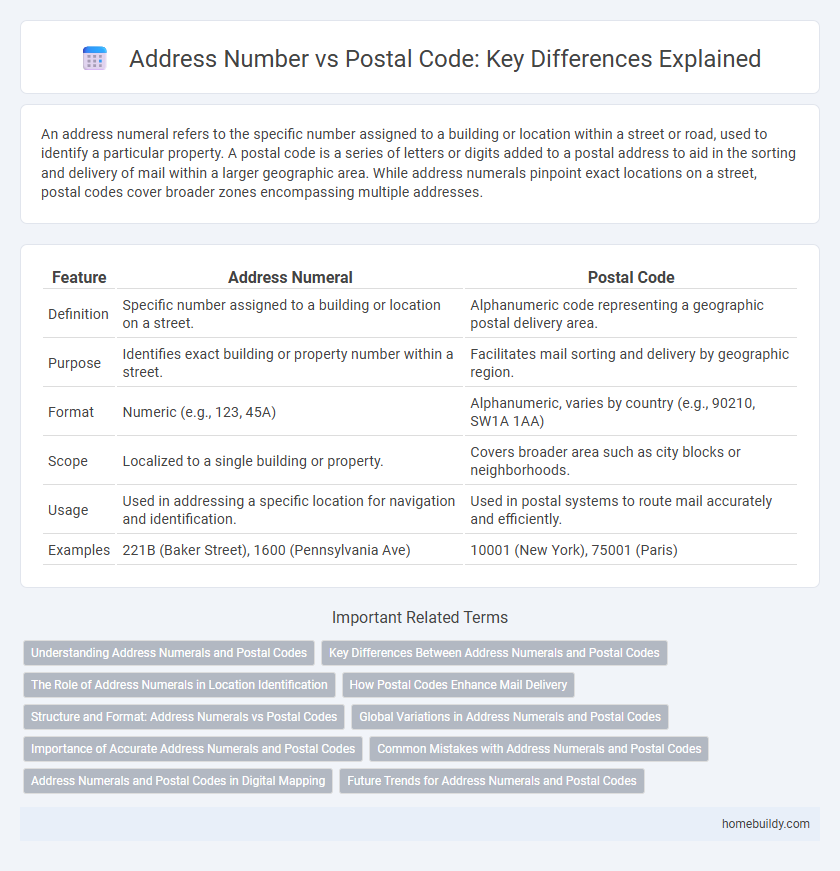 Address Number vs Postal Code: Key Differences Explained