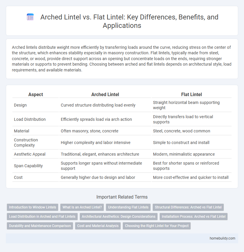 Arched Lintel vs. Flat Lintel: Key Differences, Benefits, and Applications