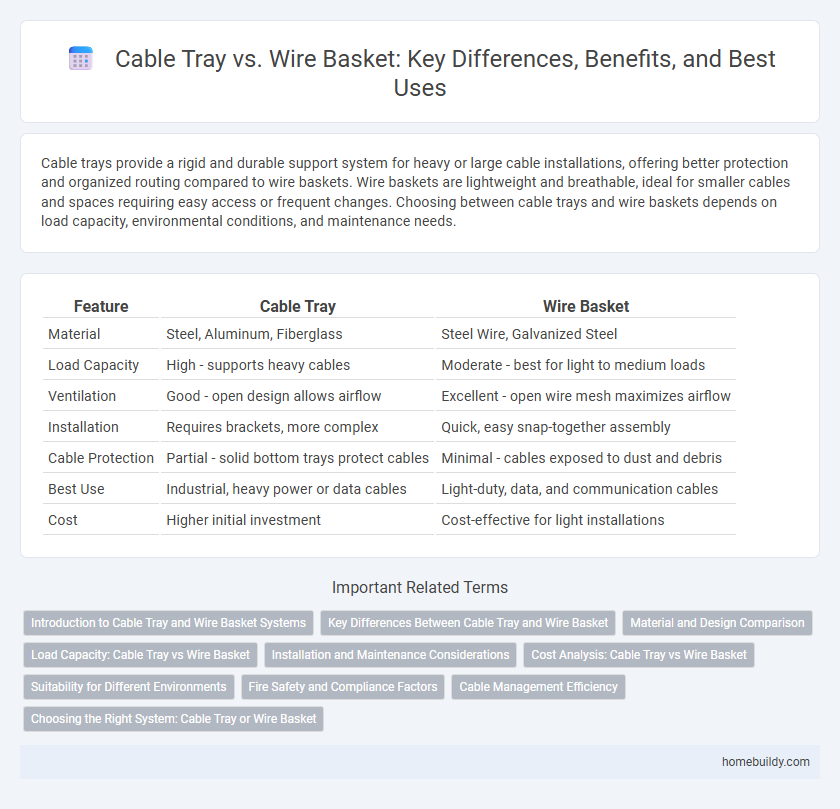 Cable Tray vs. Wire Basket: Key Differences, Benefits, and Best Uses