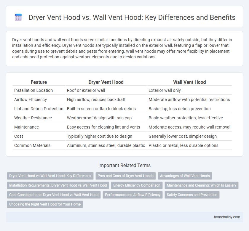 Dryer Vent Hood vs. Wall Vent Hood: Key Differences and Benefits