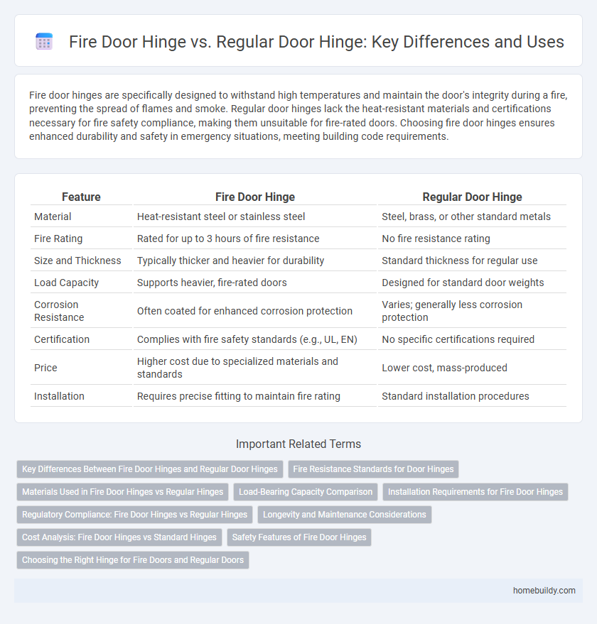 Fire Door Hinge vs. Regular Door Hinge: Key Differences and Uses