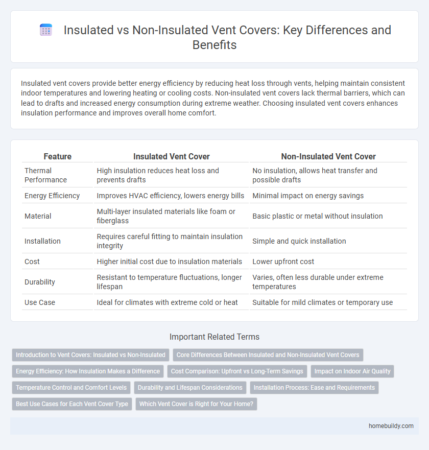 Insulated vs Non-Insulated Vent Covers: Key Differences and Benefits