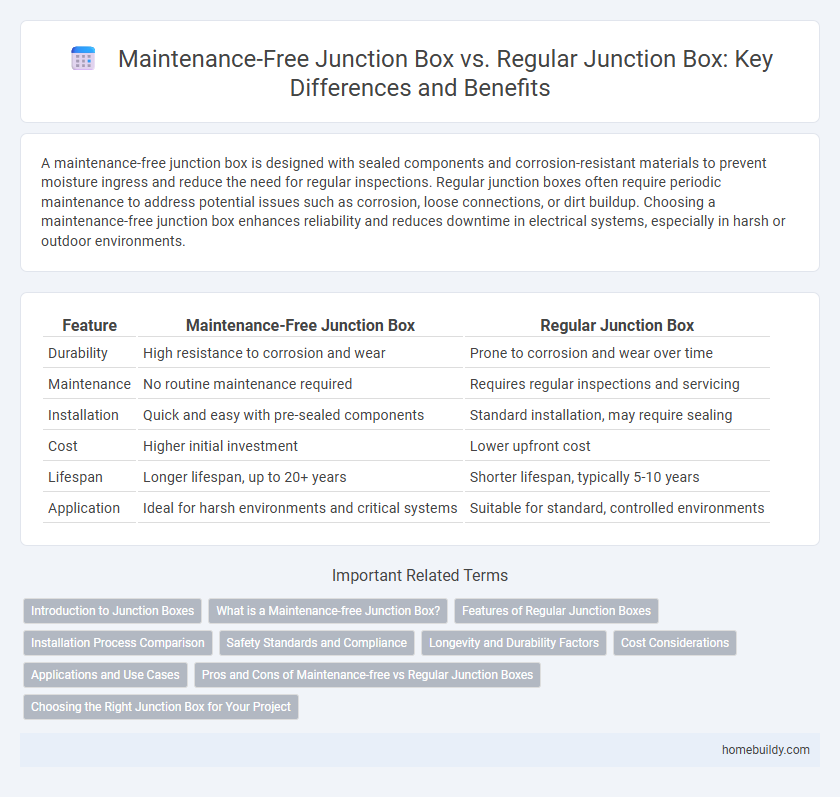 Maintenance-Free Junction Box vs. Regular Junction Box: Key Differences and Benefits