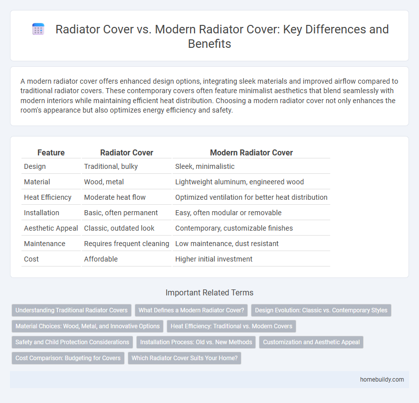 Radiator Cover vs. Modern Radiator Cover: Key Differences and Benefits