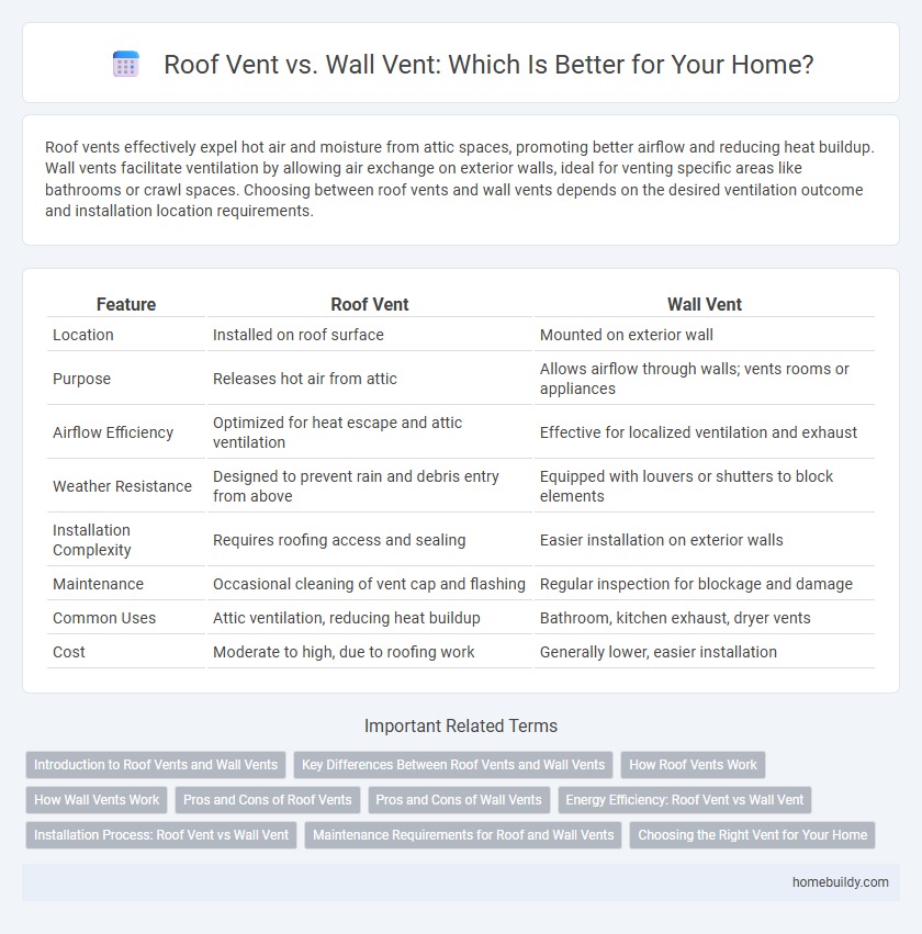 Roof Vent vs. Wall Vent: Which Is Better for Your Home?