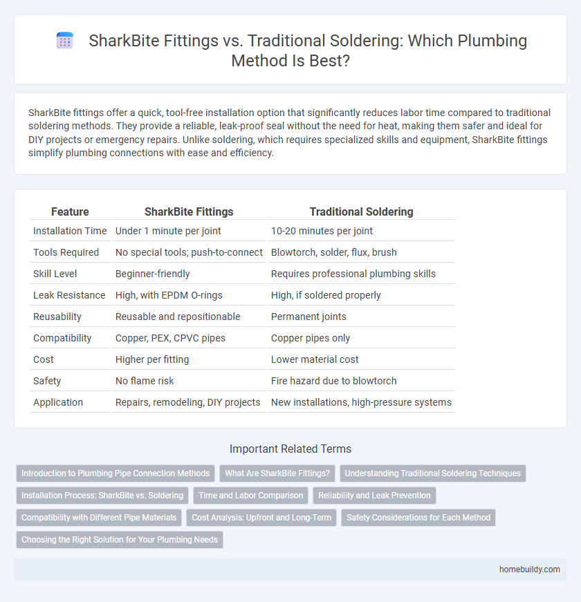 SharkBite Fittings vs. Traditional Soldering: Which Plumbing Method Is Best?