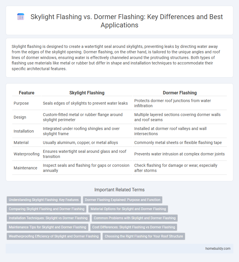 Skylight Flashing vs. Dormer Flashing: Key Differences and Best Applications