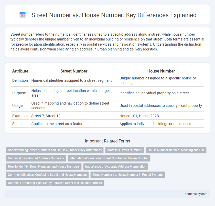 Street Number vs. House Number: Key Differences Explained