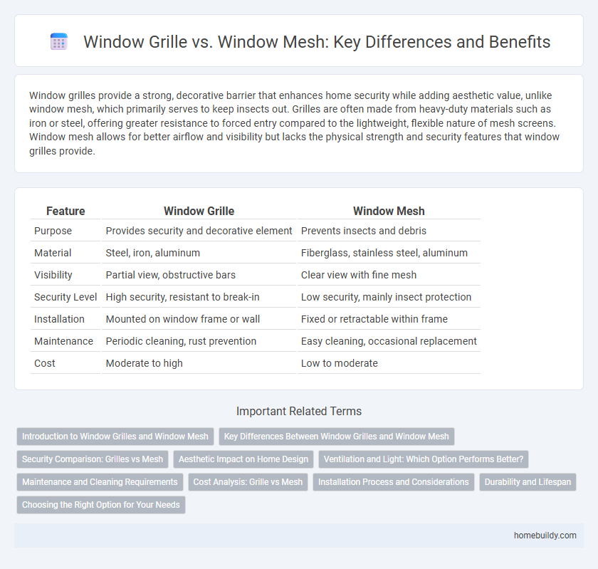 Window Grille vs. Window Mesh: Key Differences and Benefits