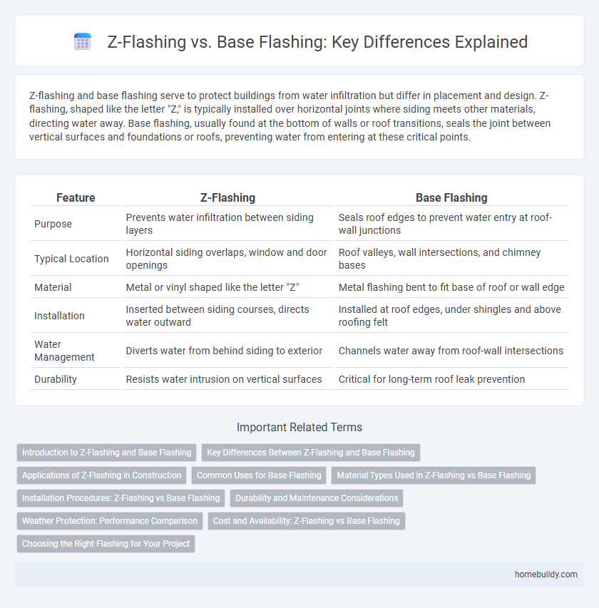 Z-Flashing vs. Base Flashing: Key Differences Explained