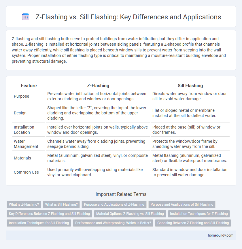 Z-Flashing vs. Sill Flashing: Key Differences and Applications