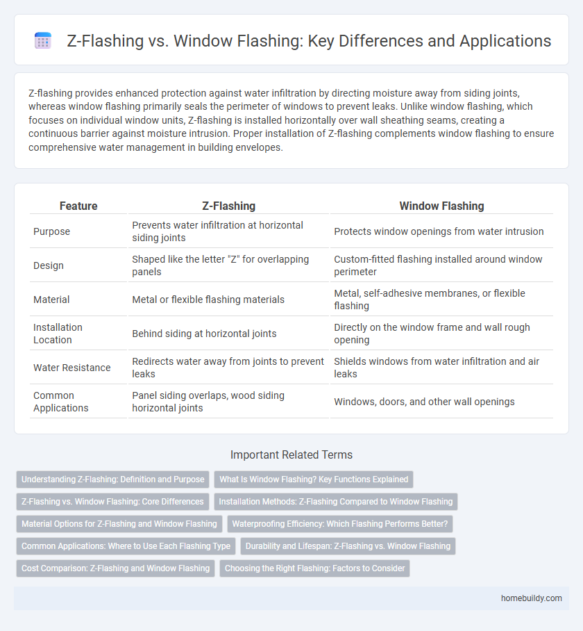 Z-Flashing vs. Window Flashing: Key Differences and Applications