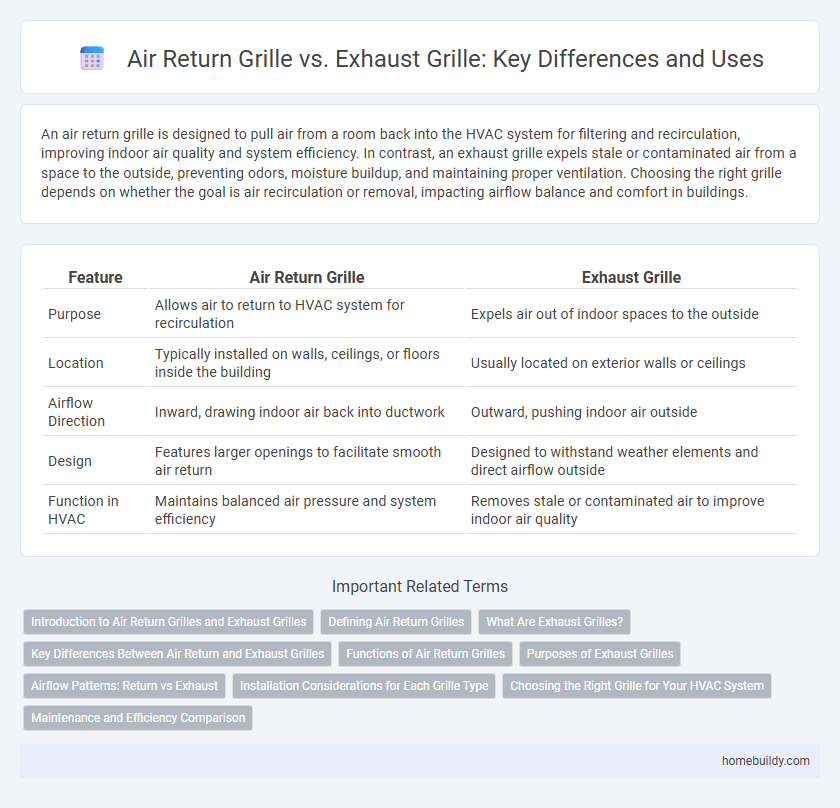 Air Return Grille vs. Exhaust Grille: Key Differences and Uses