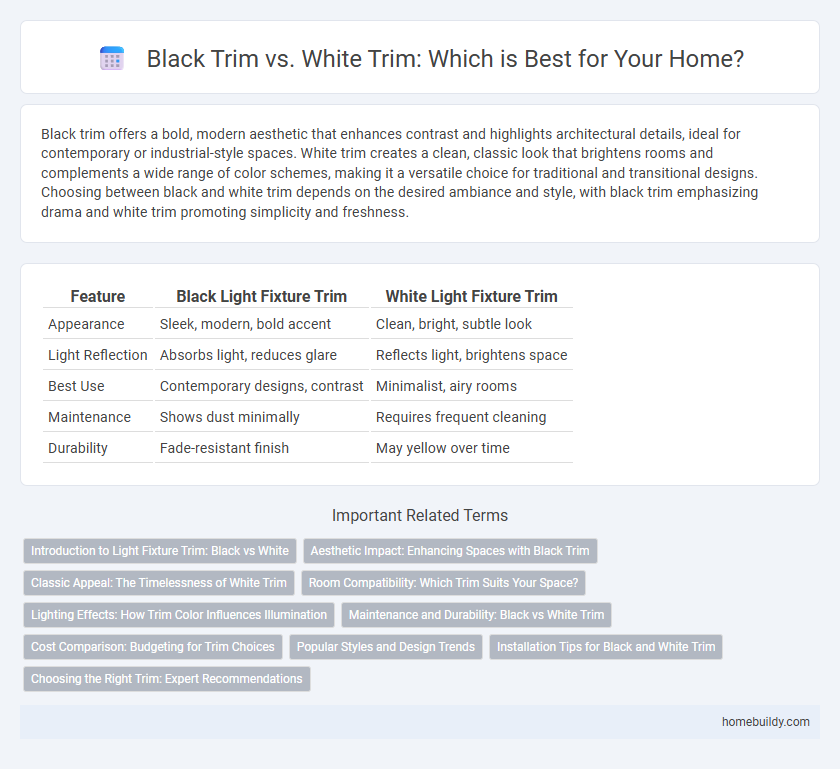 Black Trim vs. White Trim: Which is Best for Your Home?