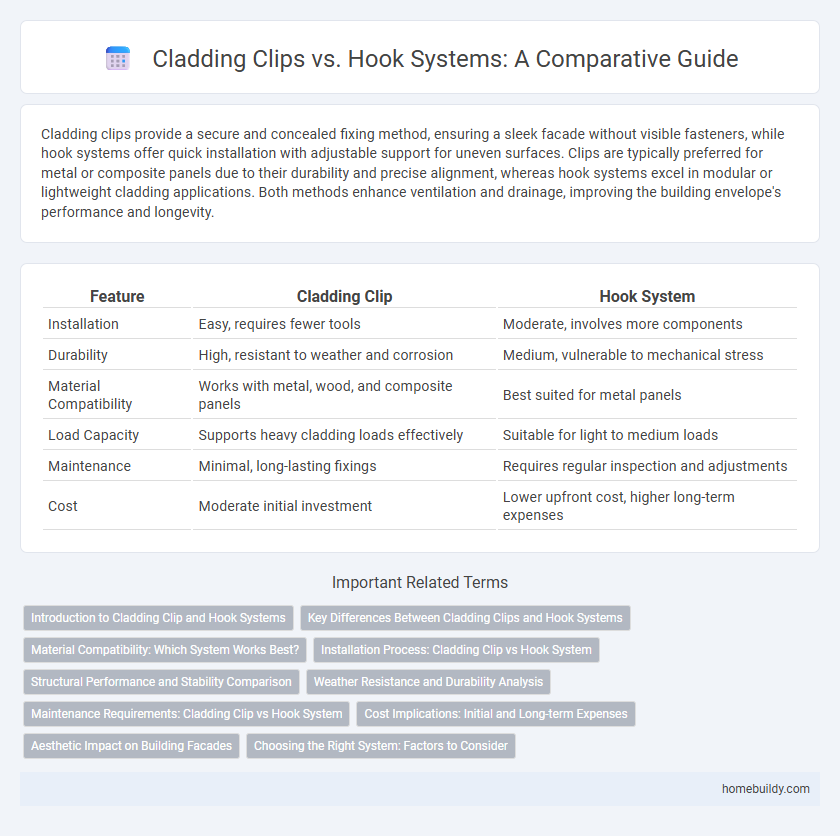 Cladding Clips vs. Hook Systems: A Comparative Guide