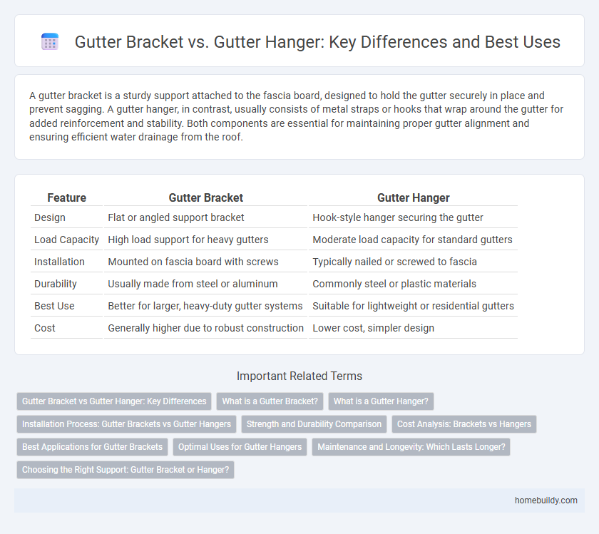 Gutter Bracket vs. Gutter Hanger: Key Differences and Best Uses