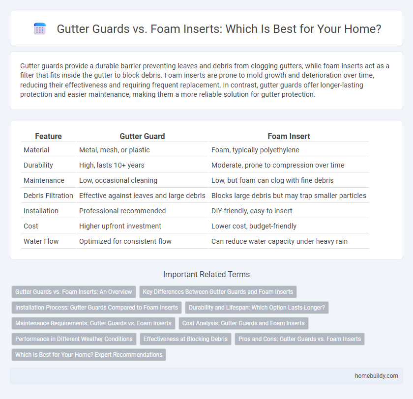 Gutter Guards vs. Foam Inserts: Which Is Best for Your Home?