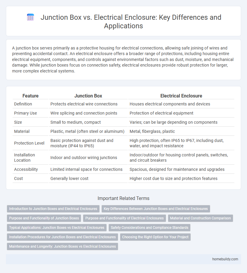 Junction Box vs. Electrical Enclosure: Key Differences and Applications
