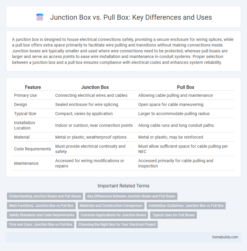 Junction Box vs. Pull Box: Key Differences and Uses