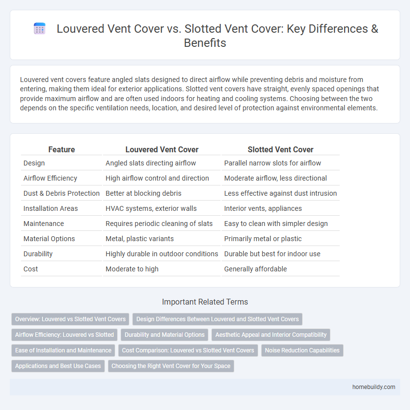 Louvered Vent Cover vs. Slotted Vent Cover: Key Differences & Benefits