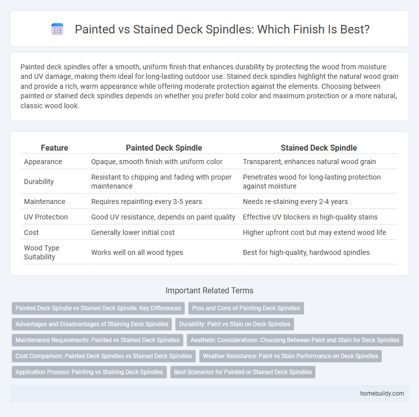 Painted vs Stained Deck Spindles: Which Finish Is Best?