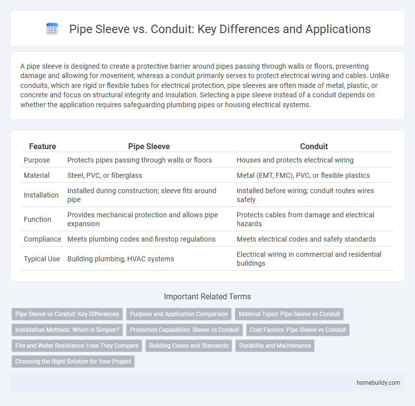 Pipe Sleeve vs. Conduit: Key Differences and Applications