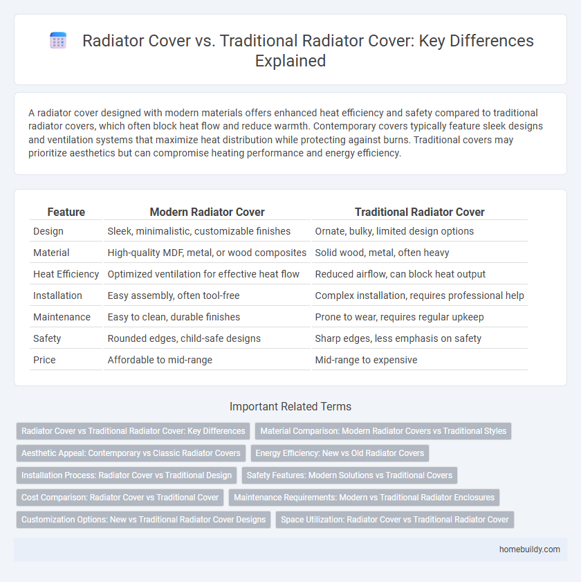 Radiator Cover vs. Traditional Radiator Cover: Key Differences Explained