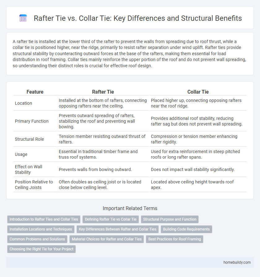 Rafter Tie vs. Collar Tie: Key Differences and Structural Benefits