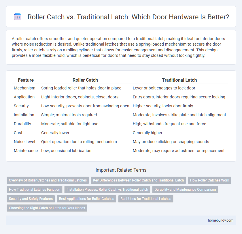 Roller Catch vs. Traditional Latch: Which Door Hardware Is Better?