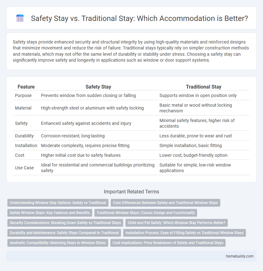 Safety Stay vs. Traditional Stay: Which Accommodation is Better?