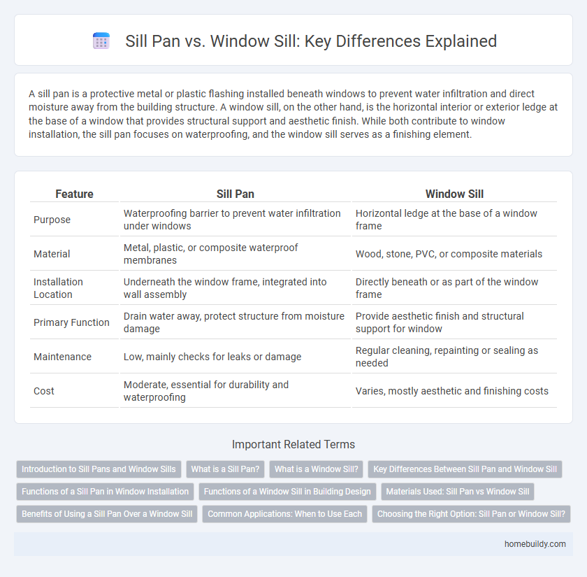 Sill Pan vs. Window Sill: Key Differences Explained