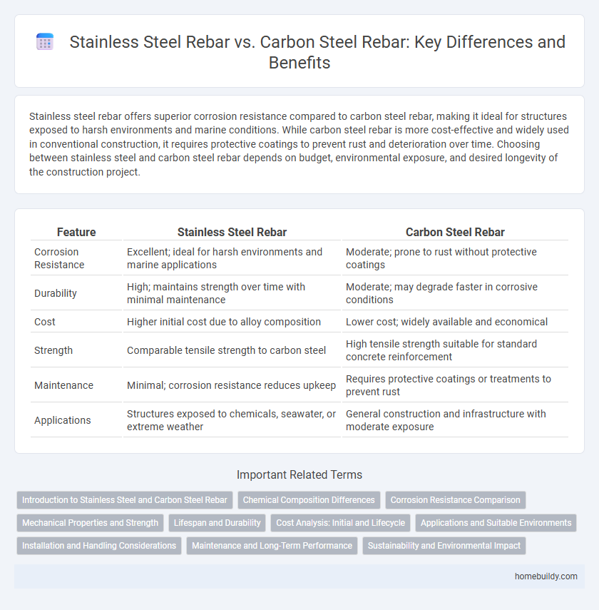 Stainless Steel Rebar vs. Carbon Steel Rebar: Key Differences and Benefits