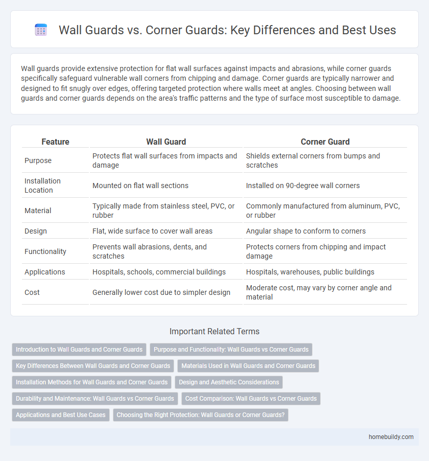 Wall Guards vs. Corner Guards: Key Differences and Best Uses