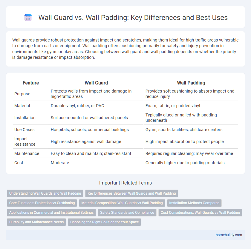 Wall Guard vs. Wall Padding: Key Differences and Best Uses