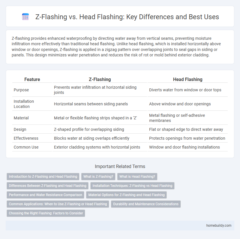 Z-Flashing vs. Head Flashing: Key Differences and Best Uses