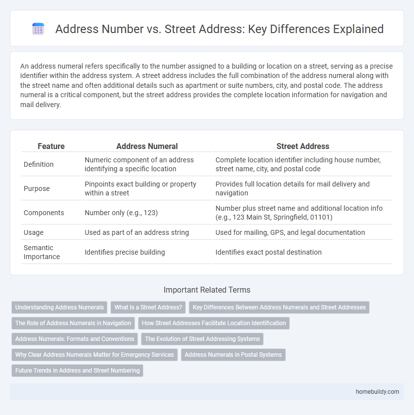 Address Number vs. Street Address: Key Differences Explained