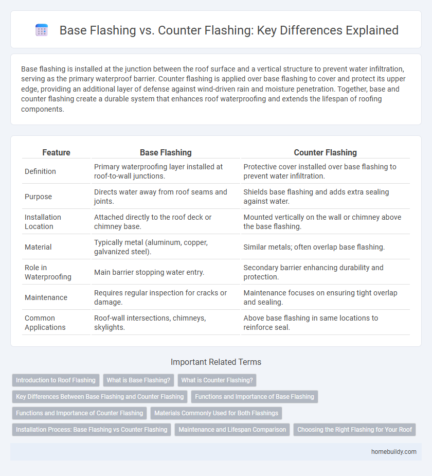 Base Flashing vs. Counter Flashing: Key Differences Explained