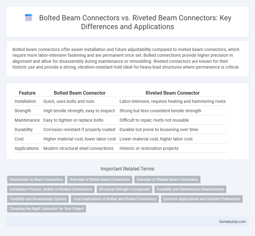 Bolted Beam Connectors vs. Riveted Beam Connectors: Key Differences and Applications