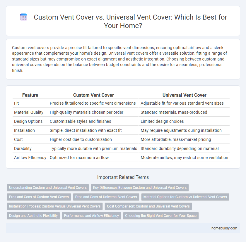 Custom Vent Cover vs. Universal Vent Cover: Which Is Best for Your Home?