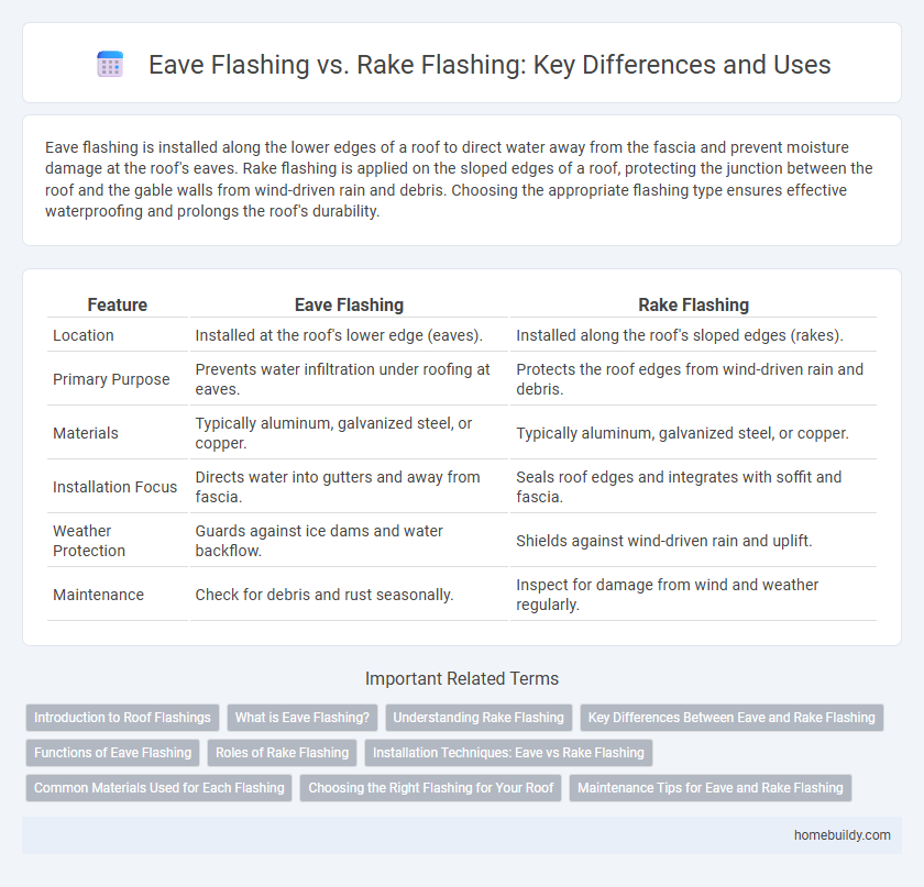 Eave Flashing vs. Rake Flashing: Key Differences and Uses