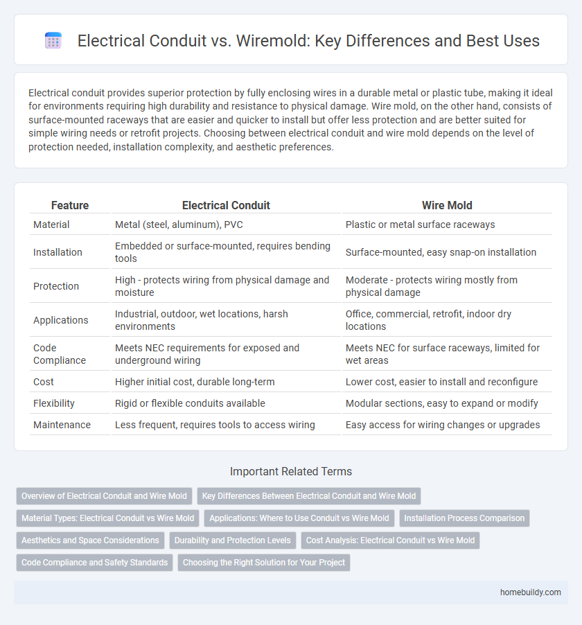 Electrical Conduit vs. Wiremold: Key Differences and Best Uses