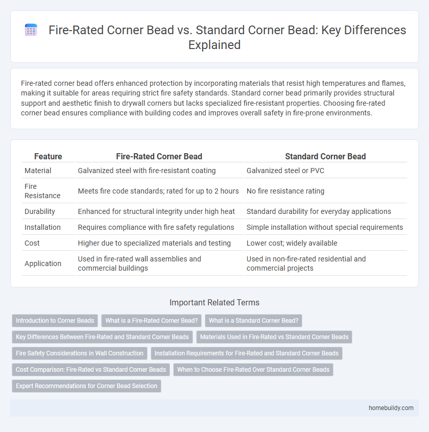 Fire-Rated Corner Bead vs. Standard Corner Bead: Key Differences Explained
