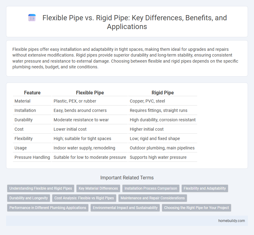 Flexible Pipe vs. Rigid Pipe: Key Differences, Benefits, and Applications