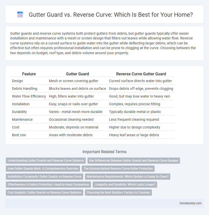 Gutter Guard vs. Reverse Curve: Which Is Best for Your Home?