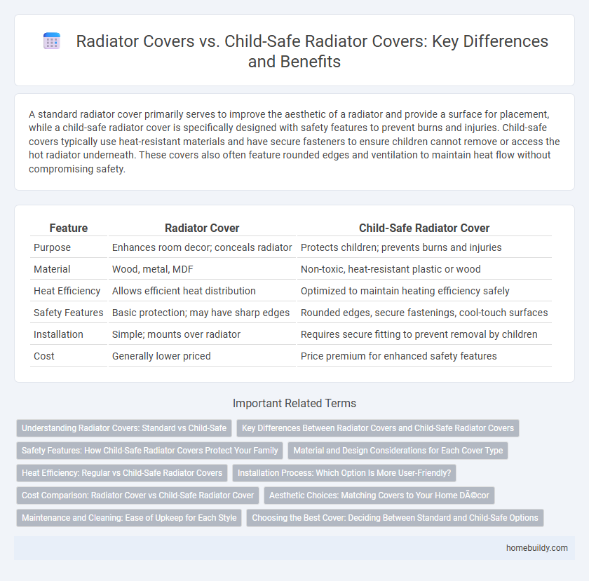 Radiator Covers vs. Child-Safe Radiator Covers: Key Differences and Benefits