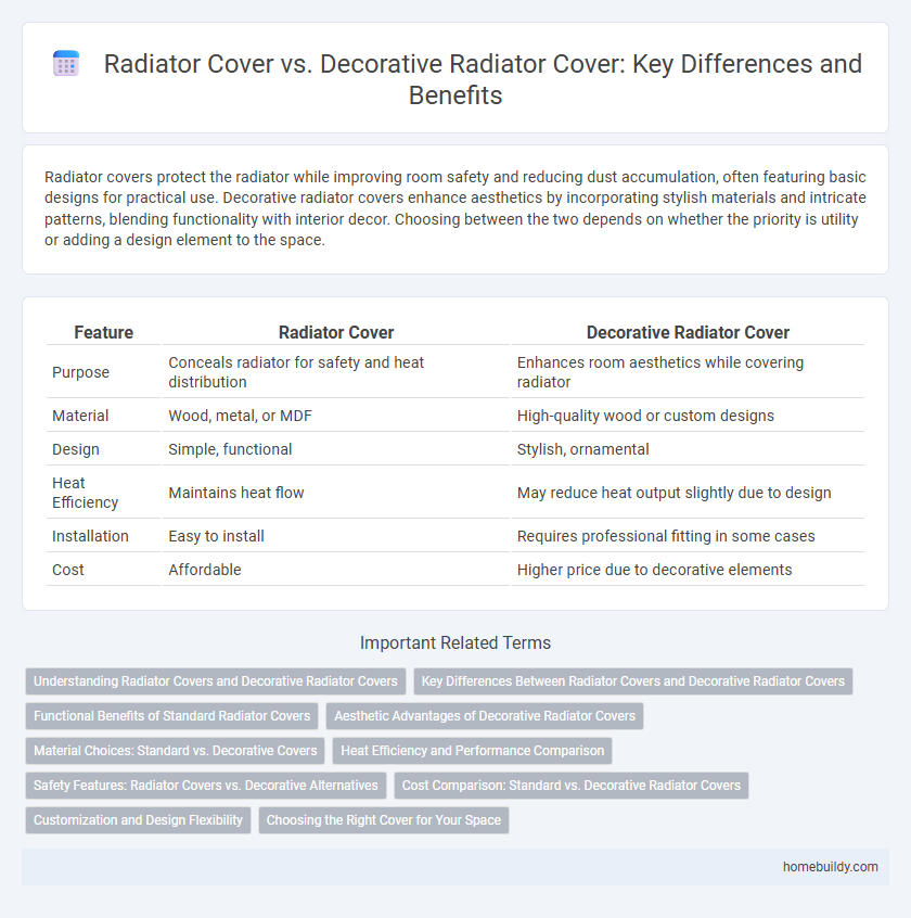 Radiator Cover vs. Decorative Radiator Cover: Key Differences and Benefits