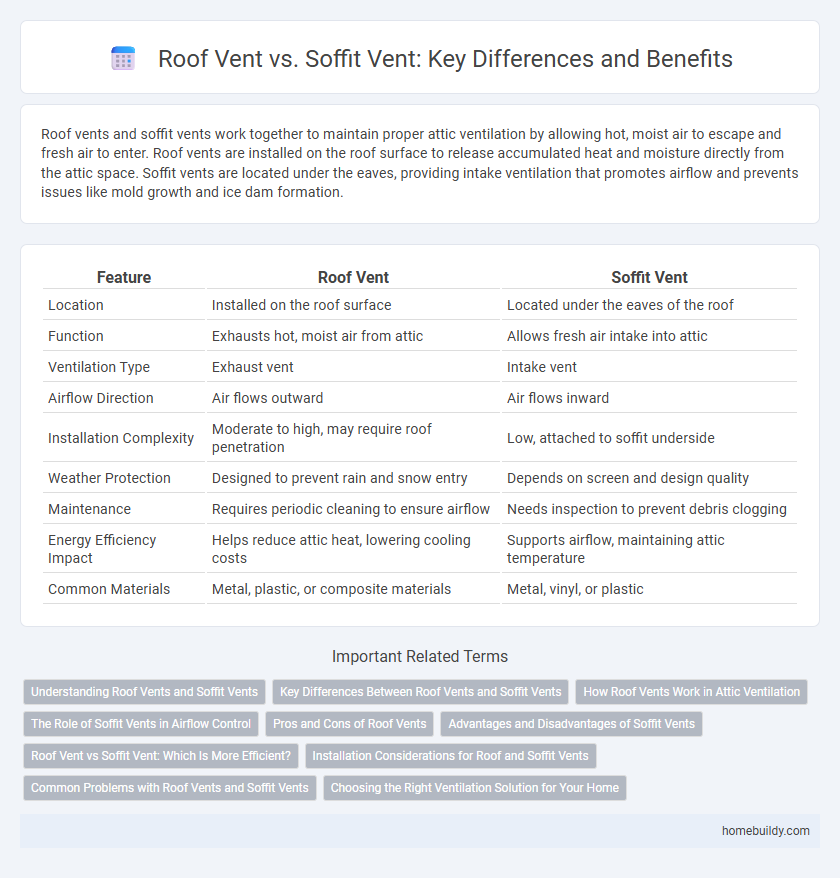 Roof Vent vs. Soffit Vent: Key Differences and Benefits