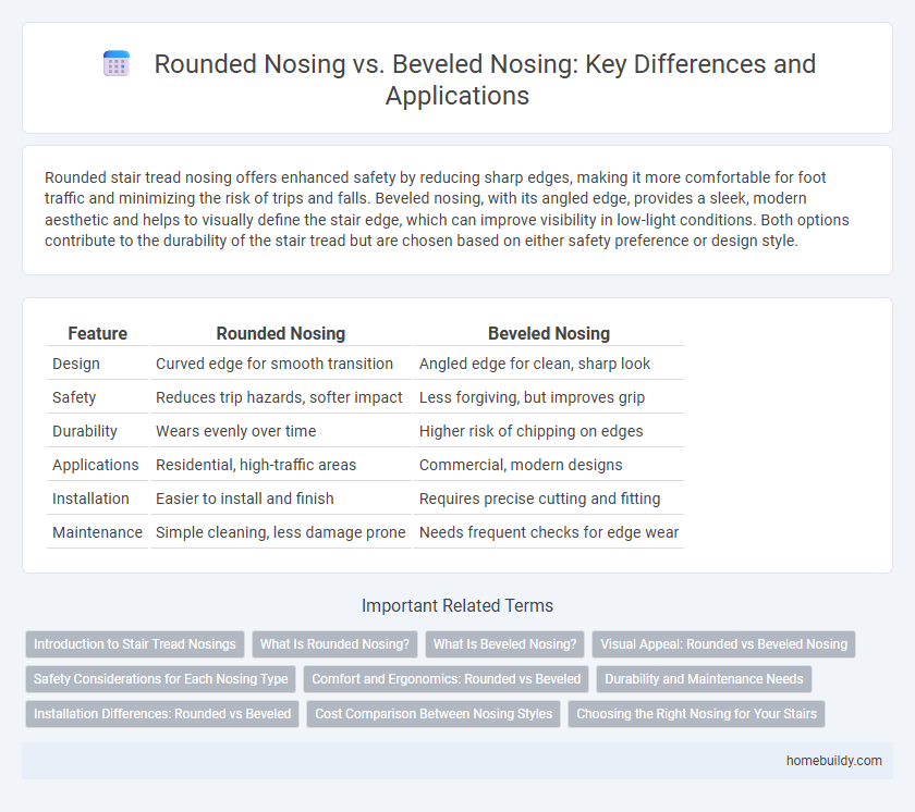 Rounded Nosing vs. Beveled Nosing: Key Differences and Applications